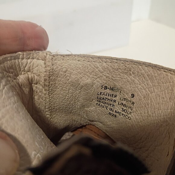 FREEBIRD by Steven Sz 9 "Nest" Strappy Sandal Ankle Boots Reptile/Suede Leather - Picture 15 of 15